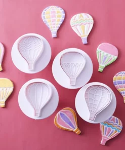 Hot Air Balloon Cookies Cutter Molds With Plunger