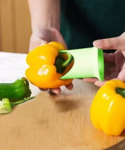 2-Pcs Bell Pepper Corer Seed Removing Tool