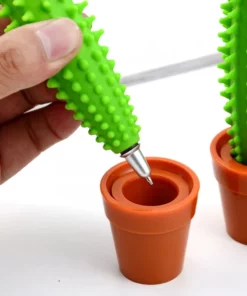 Cute & Fun Green Cactus Pen