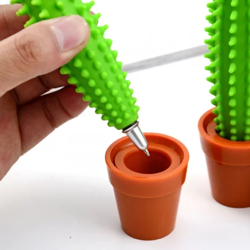 Cute & Fun Green Cactus Pen