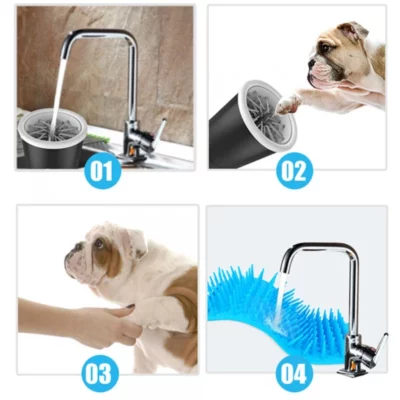 Automatic Dog Paw Washer With USB Charging