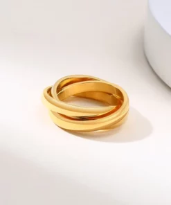 Elegant 3 Interlocked Rings