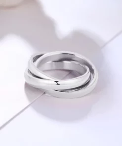 Elegant 3 Interlocked Rings