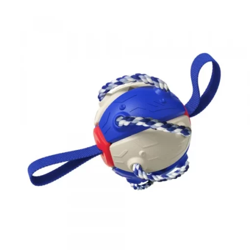Mainan Anjing Interaktif Bola Frisbee memantul