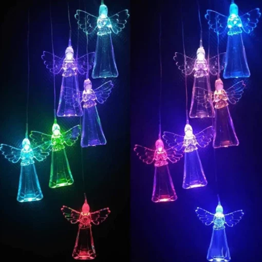 Solar Guardian Angel Wind Chime Light Buy Today Get 55 Discount