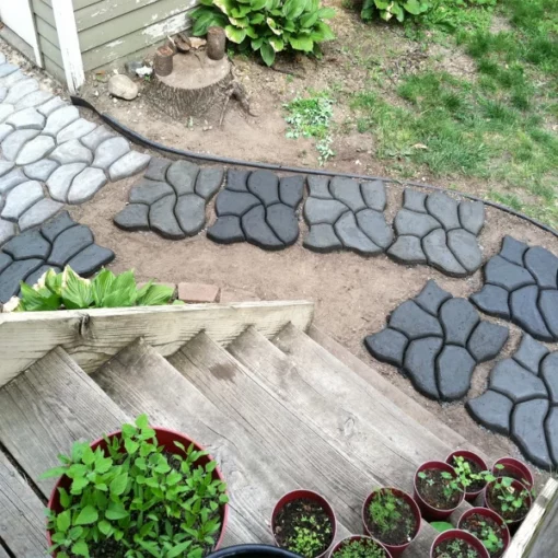 DIY Reusable Garden Easy Path Maker Көк