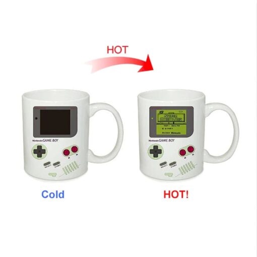 Temperatures Sensor Color Changing Mugs