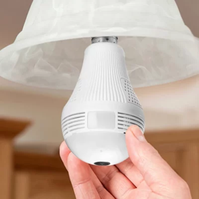 360° Panoramic View Wireless Camera Bulb