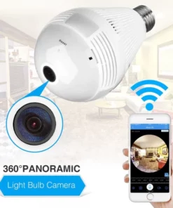 360° Panoramic View Wireless Camera Bulb