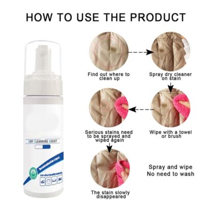 Multi-Purpose Dry Cleaning Spray