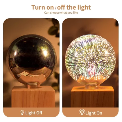 I-Galaxy 3D Infinity Fireworks Light Bulb