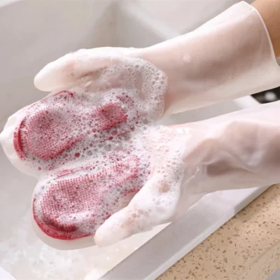Brush Gloves Dishwashing