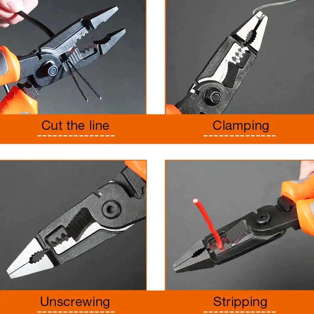 6 in 1 Multifunctional Electrician Pliers