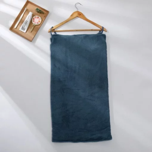 Wearable Microfiber Bath Towel Bathrobe