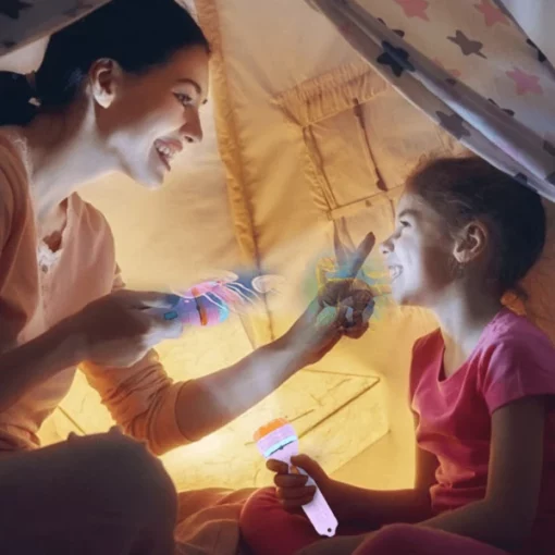 Edukative Story Prop Projektor elektrik dore Lodër për fëmijë