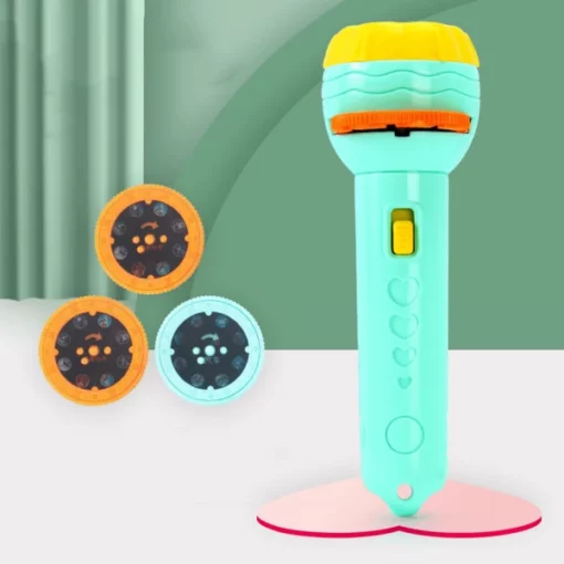 Vzdelávacia rozprávka Detská hračka Projektor s baterkou