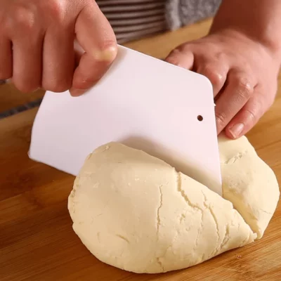 DIY Safe Dough Cutter Baking Knife