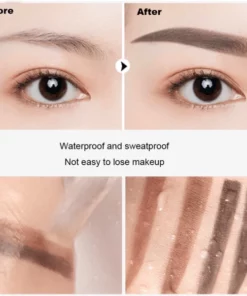 Waterproof Eyebrow Makeup Stamp Kit