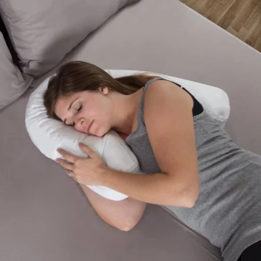 Bantal Tidur Sisi Dengan Lubang Telinga