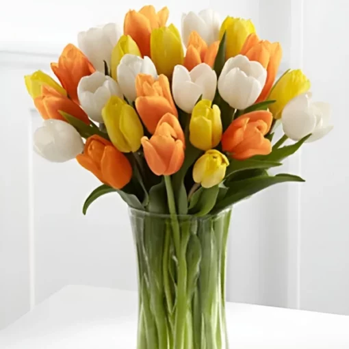Benetako itxura duten tulipa faltsuak