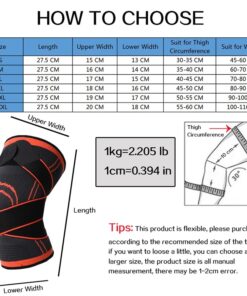 Nylon Sports Knee Pads Strap