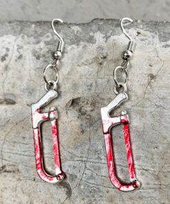 Bloodstained Horror Halloween Earrings