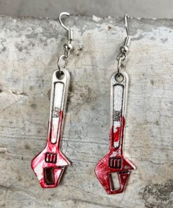 Bloodstained Horror Halloween Earrings