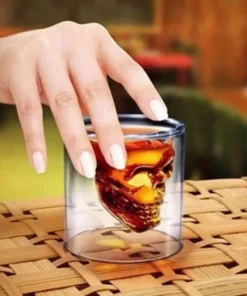 Creative Halloween Crystal Skull Glass