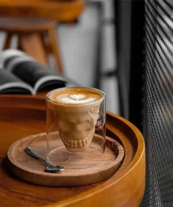 Creative Halloween Crystal Skull Glass