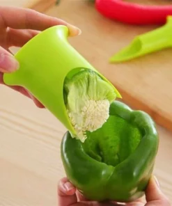 2-Pcs Bell Pepper Corer Seed Removing Tool