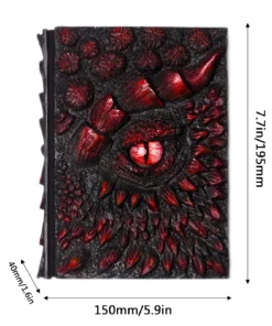 Halloween Dragon Book Decoration