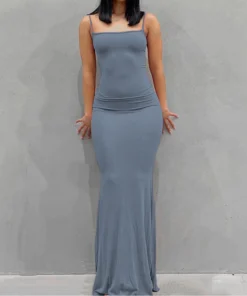 Soft Lounge Long Slip Dress