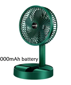 Desktop USB foldable silent electric fan