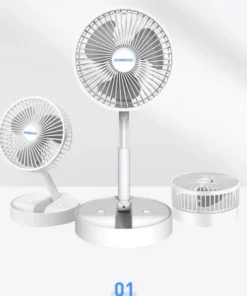 Desktop USB foldable silent electric fan
