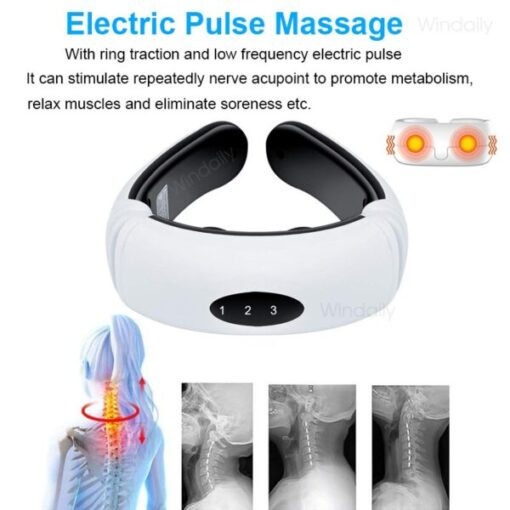 Isethi ye-EMS Pulse Neckology Lymphvity Massager
