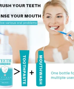 Intensive Stain Removal Toothpaste Cleansing Foam