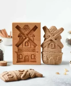 Wood Patterned Cookie Cutter