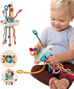 UFO Silicone Pulling Toy