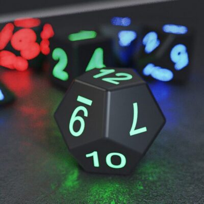 DND Dice Rechargeable with Charging Box