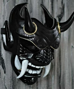 Adult Unisex Halloween Japanese Mask