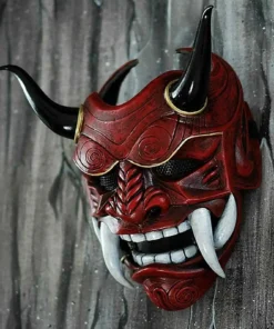 Adult Unisex Halloween Japanese Mask