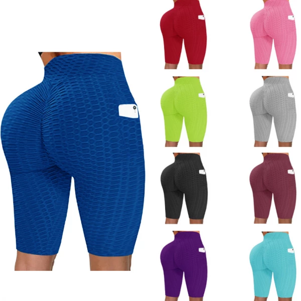 Anti Cellulite Shorts with Pockets Buy Today Get 55 Discount MOLOOCO