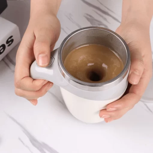 Awtomatikong Self-Stirring Magnetic Mug