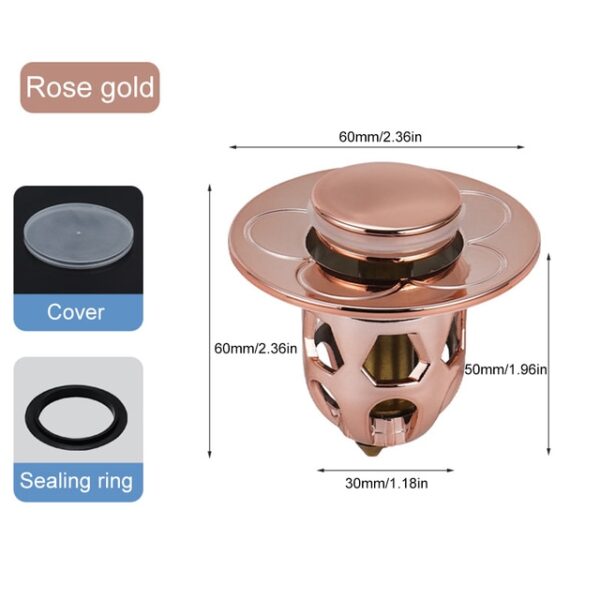 Upgraded Pop-Up Sink Drain Plug