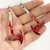 Bloodstained Horror Halloween Earrings