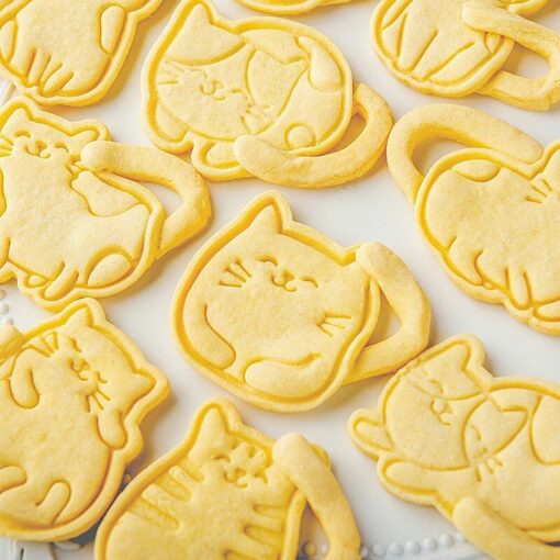 可爱的小猫饼干模具