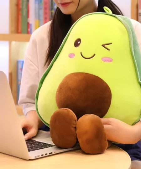 Cute Stuffed Avocado Plush with Legs