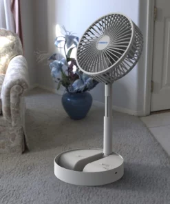 Desktop USB foldable silent electric fan