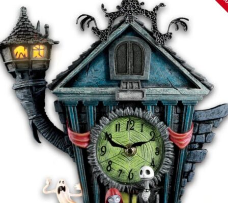 Disney Tim Burton The Nightmare Before Christmas Wall Clock