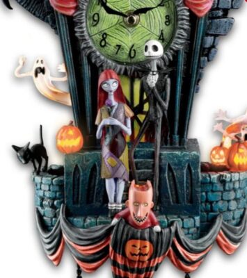 Disney Tim Burton The Nightmare Before Christmas Wall Clock